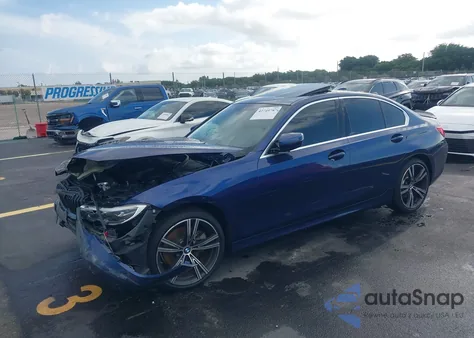 2020 BMW 330I из США, поврежденный, VIN 3MW5R1J09L8B34450